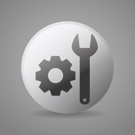 Construction and tools graphic design, vector illustration eps10のイラスト素材