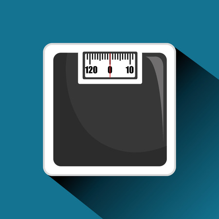Fitness healthy lifestyle graphic design with icons, vector illustration eps10のイラスト素材