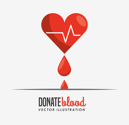 donate blood design, vector illustration eps10 graphicのイラスト素材