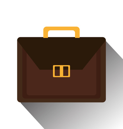Isolated business briefcase icon, vector illustration graphic designのイラスト素材