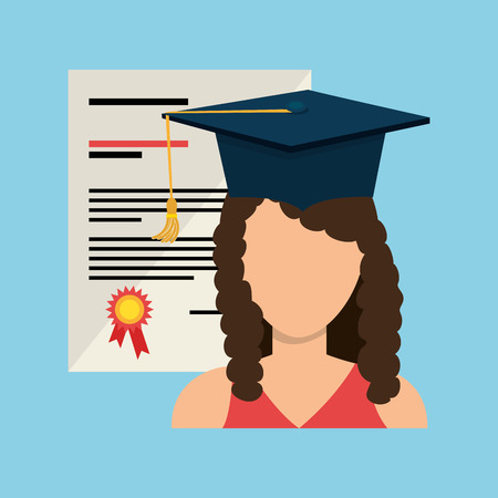 Online learning and education graphic design, vector illustrationのイラスト素材