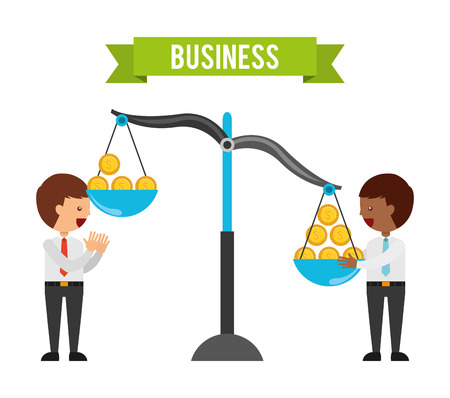 business concept design, vector illustration  graphicのイラスト素材