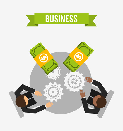 business concept design, vector illustration  graphicのイラスト素材