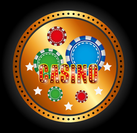 casino games design, vector illustration  graphicのイラスト素材