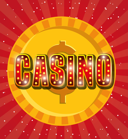 casino games design, vector illustration  graphicのイラスト素材