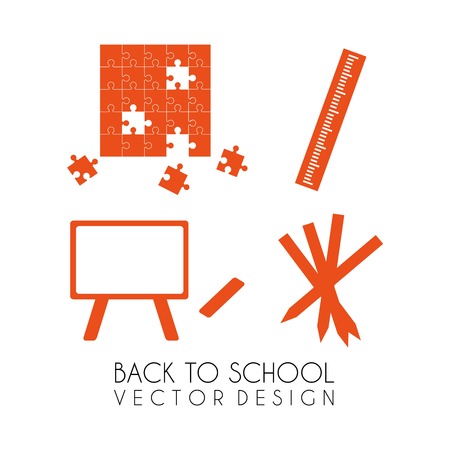 back to school design, vector illustration  graphicのイラスト素材