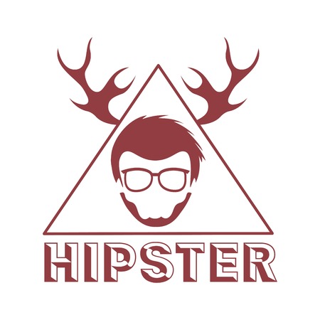 hipster style design, vector illustration  graphicのイラスト素材