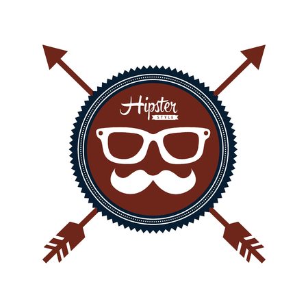 hipster style design, vector illustration  graphicのイラスト素材