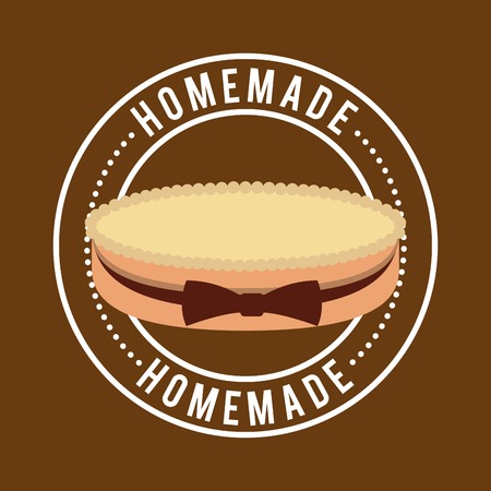 delicious cake design, vector illustration  graphicのイラスト素材