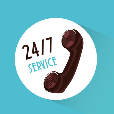 customer service design, vector illustration  graphic