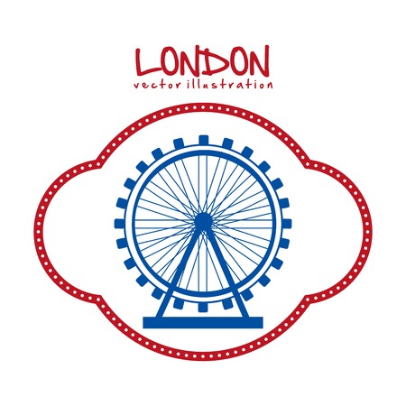 london city design, vector illustration eps10 graphicのイラスト素材