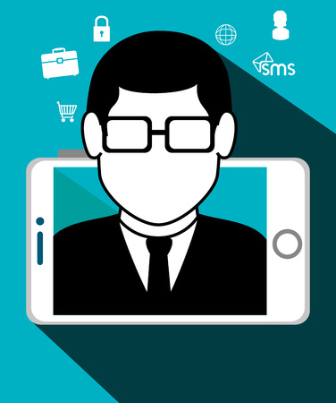 Customer service and technical support graphic design, vector illustration eps10のイラスト素材