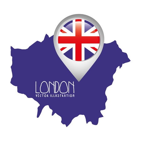 london city design, vector illustration eps10 graphicのイラスト素材