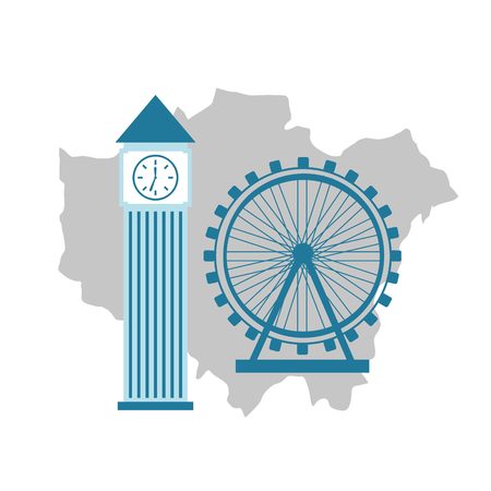 london city design, vector illustration eps10 graphicのイラスト素材