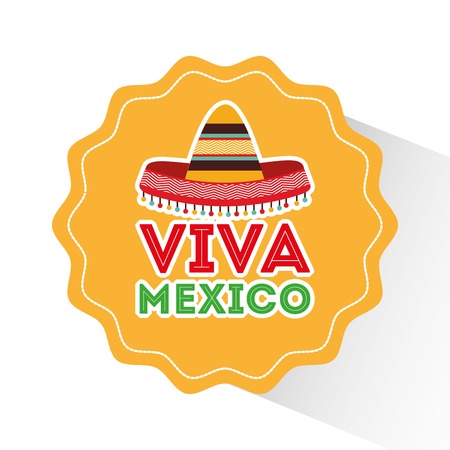 mexican culture design, vector illustration eps10 graphicのイラスト素材
