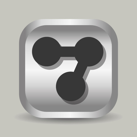 Sharing Line icon graphic design, vector illustration eps10のイラスト素材