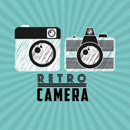 retro icon design, vector illustration eps10 graphicのイラスト素材