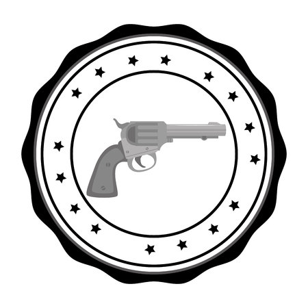 Guns and weapons graphic design, vector illustration eps10のイラスト素材