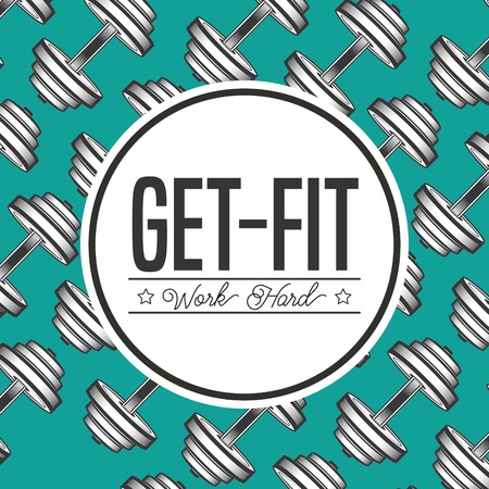 fitness lifestyle design, vector illustration eps10 graphicのイラスト素材