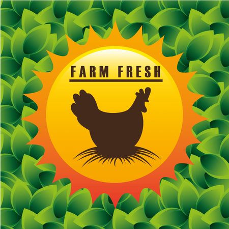 farm fresh design, vector illustration eps10 graphicのイラスト素材