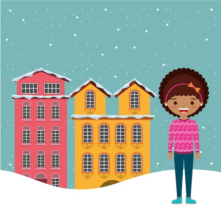 winter season design, vector illustration eps10 graphicのイラスト素材