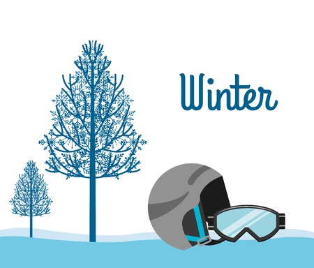 winter clothes design, vector illustration eps10 graphicのイラスト素材