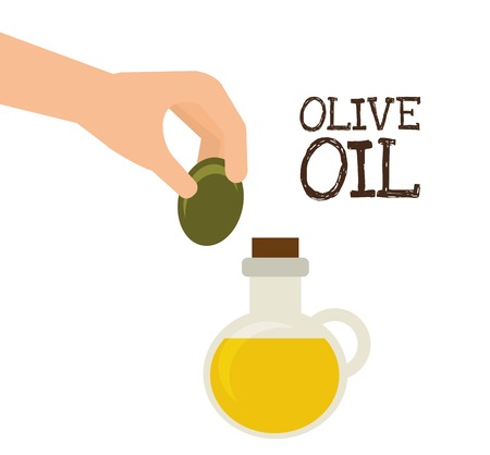 olive oil design, vector illustration eps10 graphicのイラスト素材