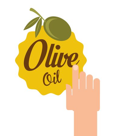 olive oil design, vector illustration eps10 graphicのイラスト素材