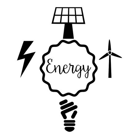 solar energy design, vector illustration eps10 graphicのイラスト素材