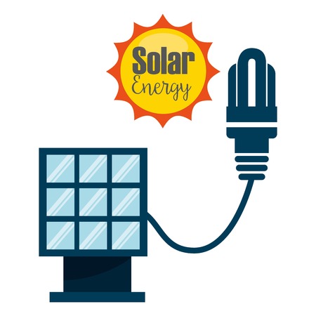 solar energy design, vector illustration eps10 graphicのイラスト素材