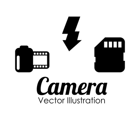 camera photography design, vector illustration eps10 graphicのイラスト素材