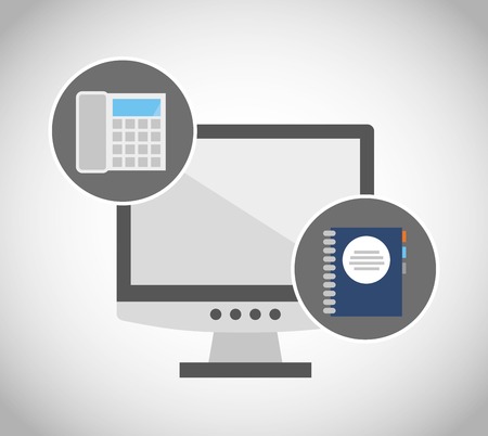 office concept design, vector illustration eps10 graphicのイラスト素材