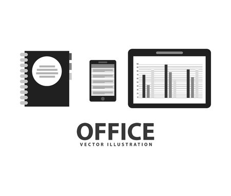 office concept design, vector illustration eps10 graphicのイラスト素材