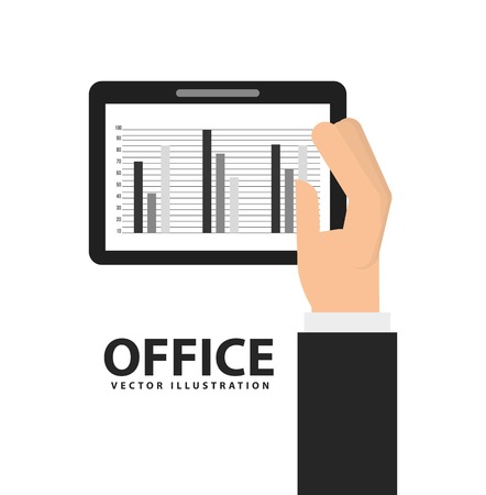 office concept design, vector illustration eps10 graphicのイラスト素材