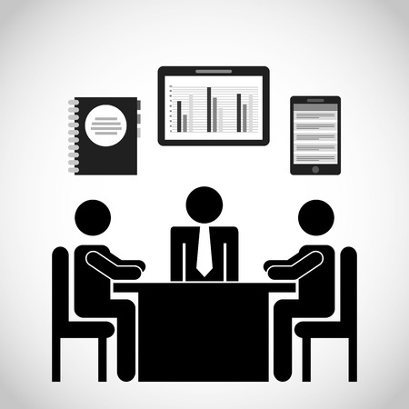 office concept design, vector illustration eps10 graphicのイラスト素材