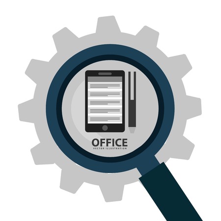 office concept design, vector illustration eps10 graphicのイラスト素材