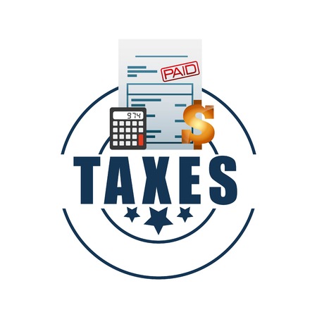 tax day design, vector illustration eps10 graphicのイラスト素材