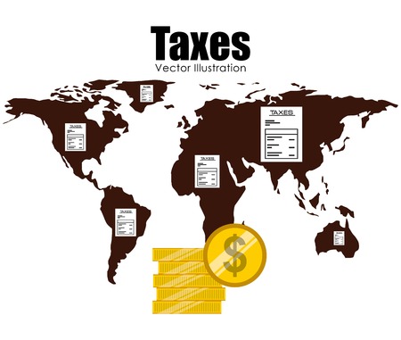 tax day design, vector illustration eps10 graphicのイラスト素材