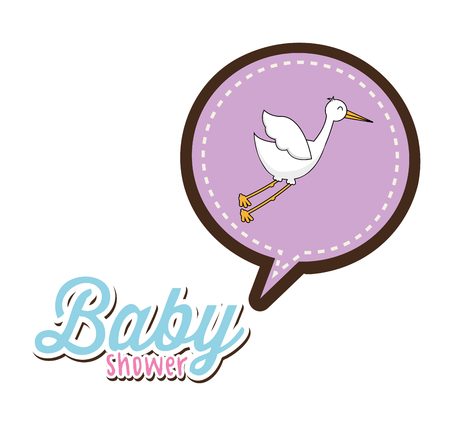 baby shower design, vector illustration eps10 graphicのイラスト素材