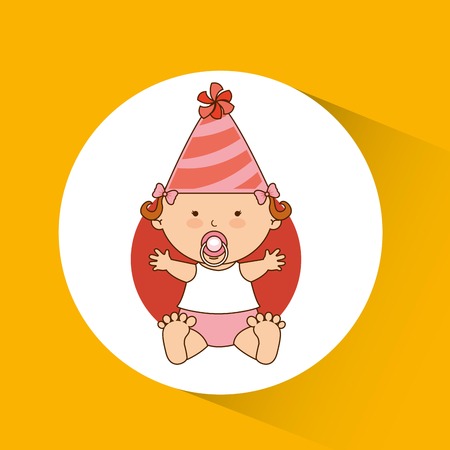 baby shower design, vector illustration eps10 graphicのイラスト素材