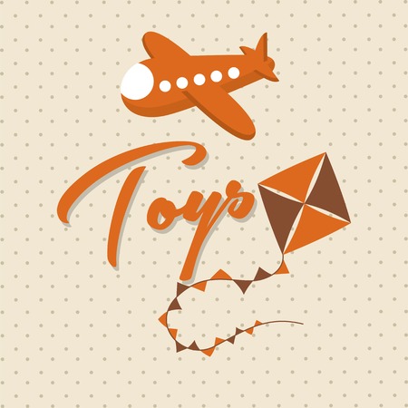 baby toys design, vector illustration eps10 graphicのイラスト素材