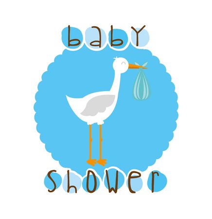 baby shower design, vector illustration eps10 graphicのイラスト素材