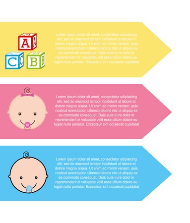 baby shower design, vector illustration eps10 graphicのイラスト素材