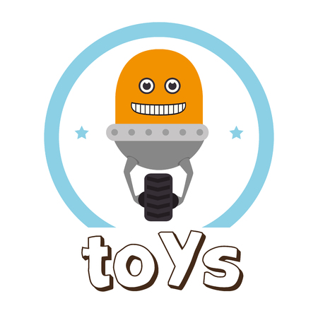 Cute baby toy graphic design, vector illustration eps10のイラスト素材