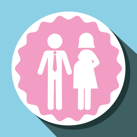 Love and relationship graphic design, vector illustration eps10のイラスト素材