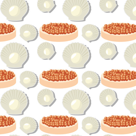 Sea food gastronomy graphic design, vector illustration eps10のイラスト素材