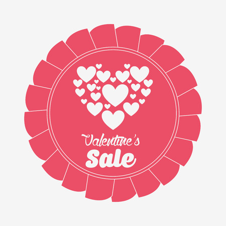 valentines sale design, vector illustration eps10 graphicのイラスト素材