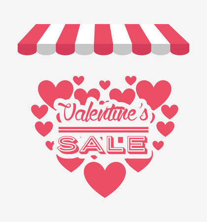 valentines sale design, vector illustration eps10 graphicのイラスト素材