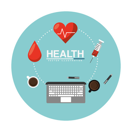 health care design, vector illustration eps10 graphicのイラスト素材