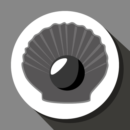 Sea food gastronomy graphic design, vector illustration eps10のイラスト素材
